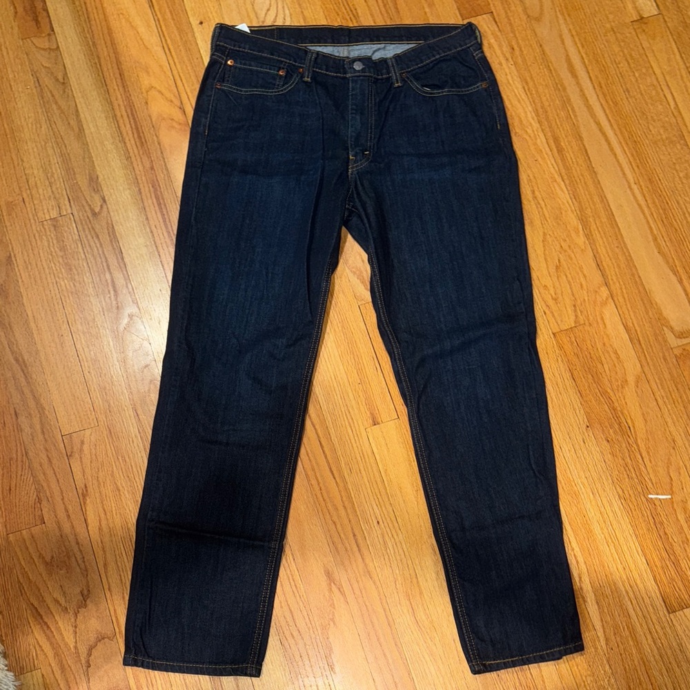 Levi's Men's Deep Indigo Straight Jeans